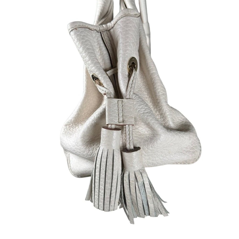 Kate Spade Cream Satchel with Tassels - Picture 5 of 16